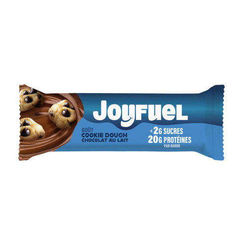 Joyfuel Barre Protéinée chocolat au lait et Cookie Dough 55g