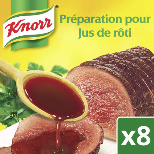 Knorr  Préparation pour Jus de Rôti 8 Cubes