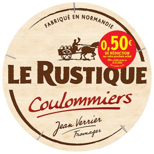 Le Rustique Coulommiers de Normandie 350g