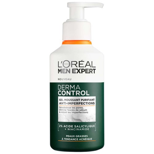 L'Oréal Paris Gel Moussant Anti-Imperfections Derma Control 260ml