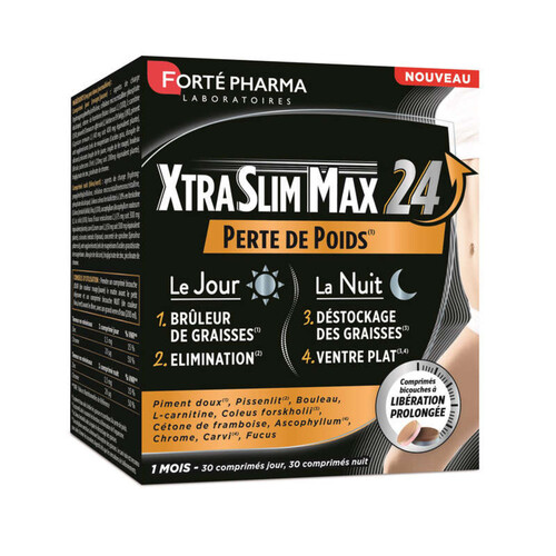 [Para] Forte Pharma Xtra Slim Max 24 Minceur Brûle graisses