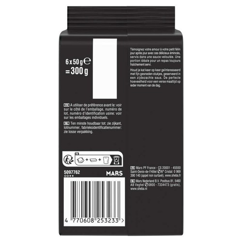 Sheba Délices du Jour en sauce au Poulet et saumon 6x50g