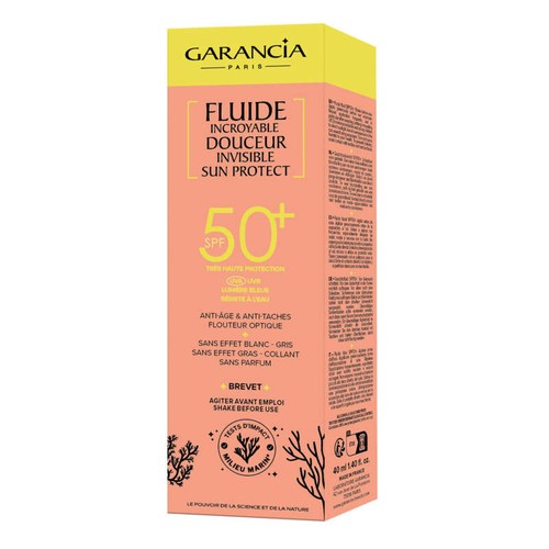 Garancia Fluide Incroyable Douceur Invisible SPF50+ 40ml