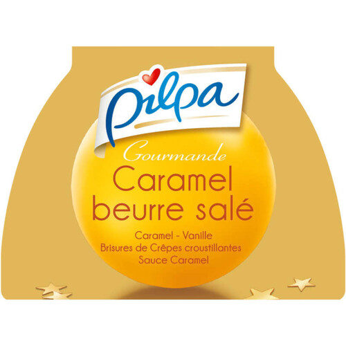 Pilpa Bûche Glacée Caramel Beurre Salé 535g