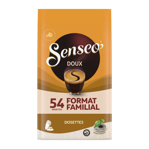 Senseo Café Doux x54 dosettes, 375g