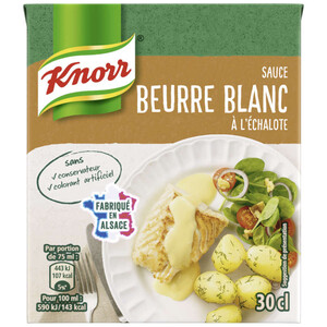 Knorr Sauce Au Beurre Blanc, Prête À L'Emploi 30cl