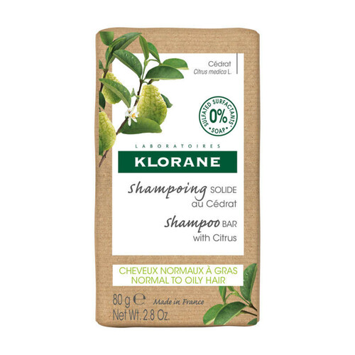 Laboratoires Klorane shampoing solide 80g