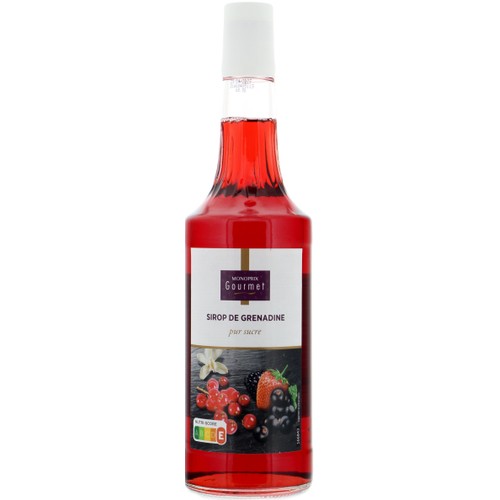 Monoprix Gourmet Sirop grenadine 70cl