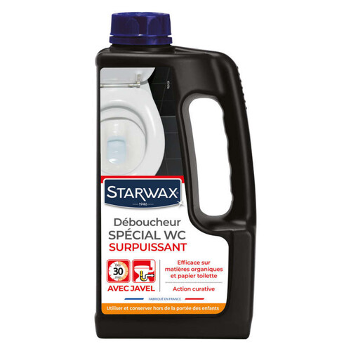 Starwax déboucheur WC sans acide 1L