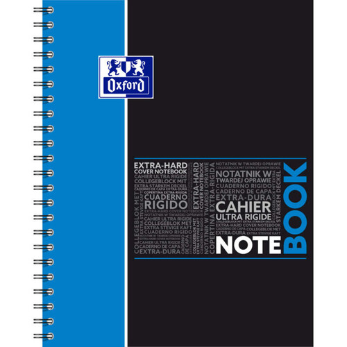 Oxford Cahier Notebook, A4, Grands Carreaux, 160 Pages, Reliure Spirale