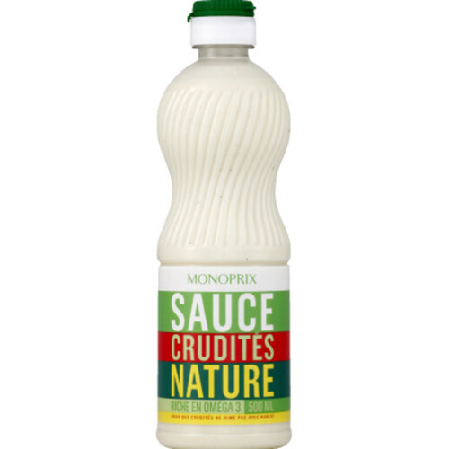 Monoprix Sauce crudités nature 500ml