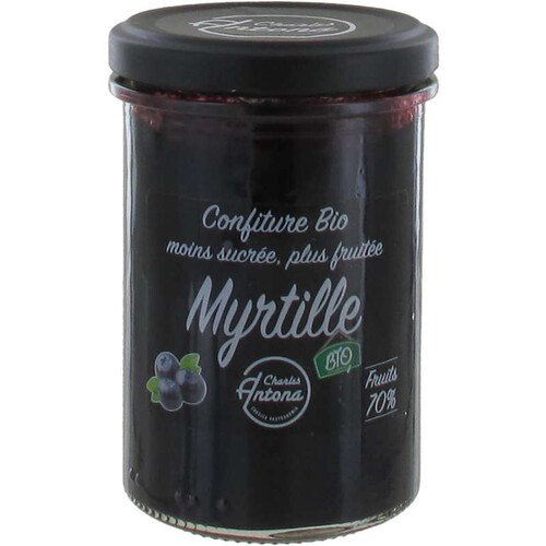 Charles Antona Confiture Myrtille Bio 220g