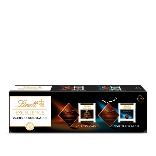 Lindt Excellence Assortiment Carré N°70 sel 158g