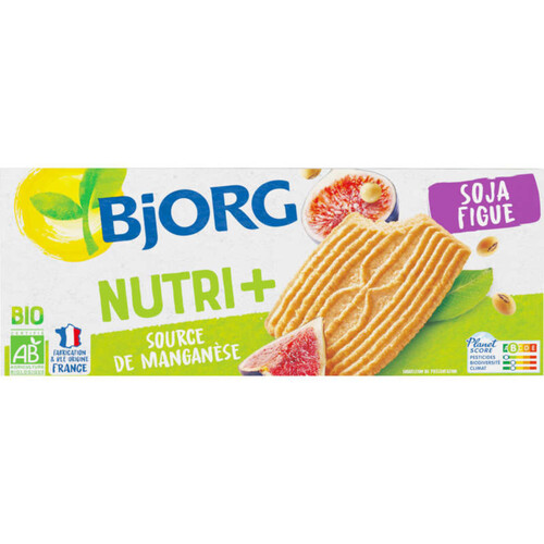 Bjorg Biscuits Soja Figue, Bio 240G