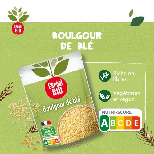 Céréal Bio Boulghour  repas express 220g