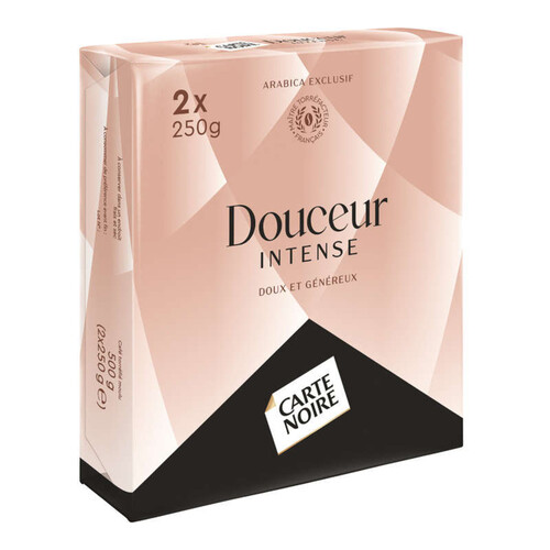 Carte Noire Douceur Intense Café Doux Et Généreux 2x 250g