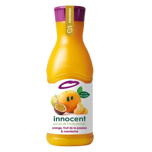 Innocent jus orange & Passion et Mandarine 900ml