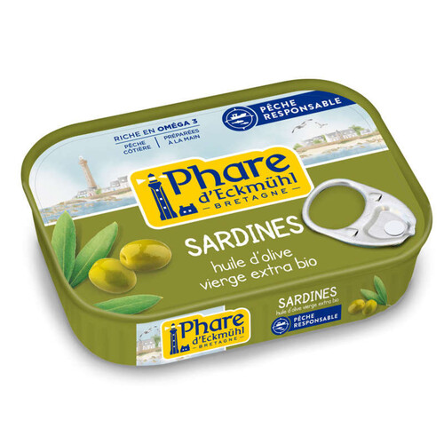 [Par Naturalia] Phare D'Eckmuhl Sardines À L'Huile D'Olive Msc 135G