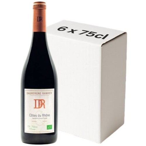 "De Natura Rerum" Dauvergne et Ranvier Vallée du Rhône Côtes-du-Rhône A.O.P. Rouge Bio Carton 6x75cl