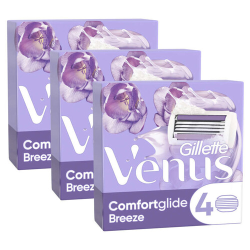 Gillette Venus Lames Comfortglide Breeze x12