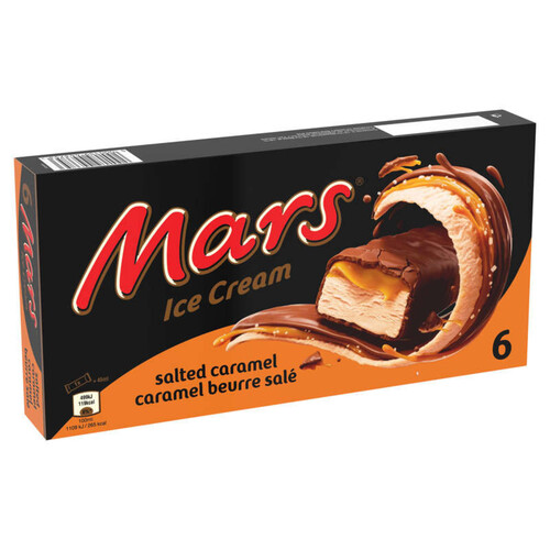 Mars Classic Glace Chocolat/Caramel Beurre Salé x6 223,8g