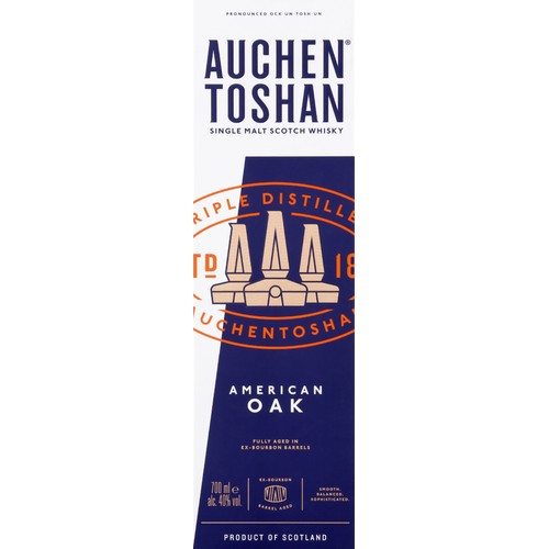 Whisky Auchentoshan American Oak 40% 70cl