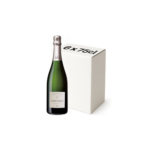 Albert Lebrun Brut Premier cru Collection terroir Champagne A.O.P. Brut Carton 6x75cl