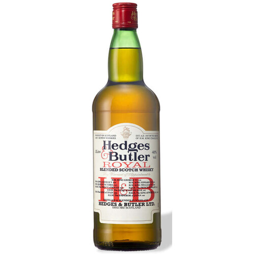 Hedges & Butler Whisky Ecosse Blended 40% Vol. 1L