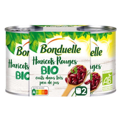 Bonduelle Haricots Rouges Bio 2 x 160g