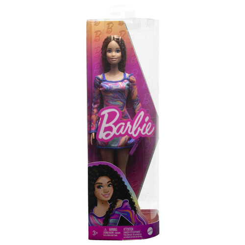 Mattel Barbie fashionista robe marbrée