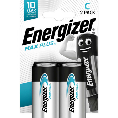 Energizer 2 Piles Lr14/C2 Max Plus