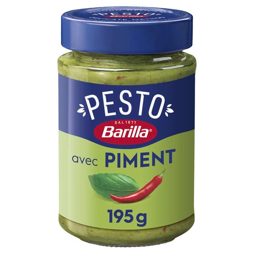 Barilla Sauce pesto basilic et piment 195g