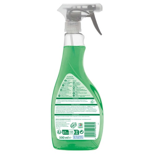 Rainett Nettoyant Vitres Ecolabel Alcool 500ml