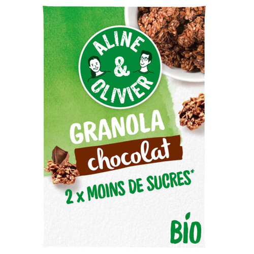 A&O Epicerie locale granola bio chocolat 310g