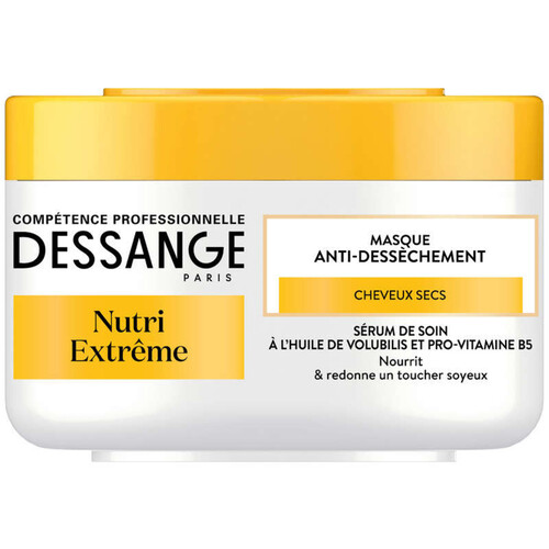 Dessange Nutri-Extrême Masque Anti-déssèchement Cheveux Secs 250ml