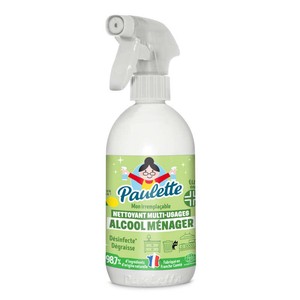 Paulette Alcool Ménager Nettoyant Multi-Usages 500ml