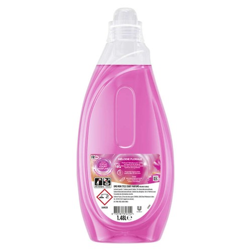 Omo Lessive liquide cycle court parfumé muguet rose x37 Lavages