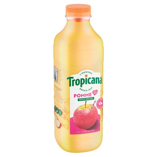 Tropicana Jus de Pomme Pink Lady la Bouteille de 1L