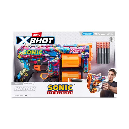 Zuru Pistolet X-Shot Skins Dread Sonic