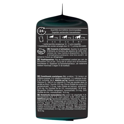 Sheba Sachets Délices du jour en sauce au poisson pour chat 6x50g