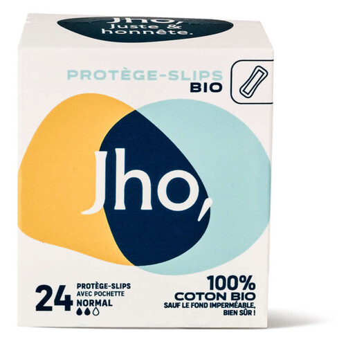 [Para] Jho protège-slip bio 100% coton x24