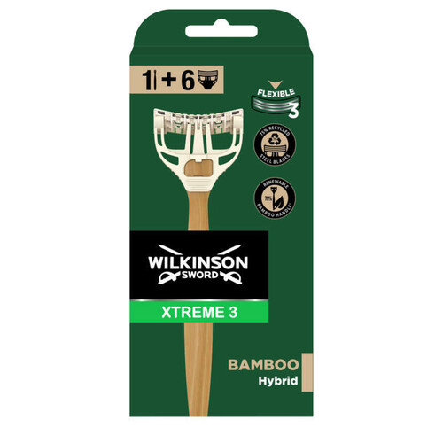 Wilkinson Xtreme 3 Bambou + 6 Lames