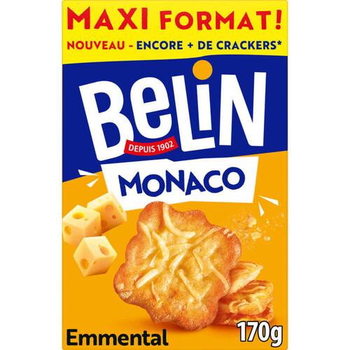 Belin Crackers À L'Emmental 170 g