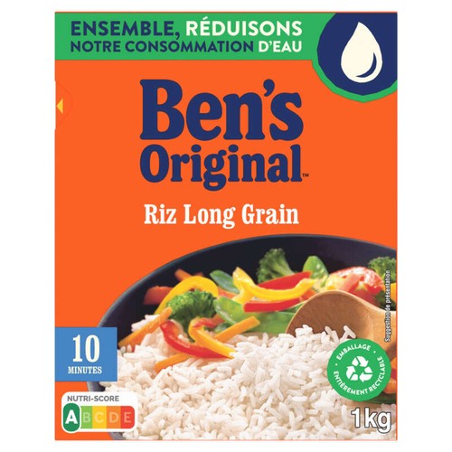 Ben's Original Riz vrac long grain 1kg