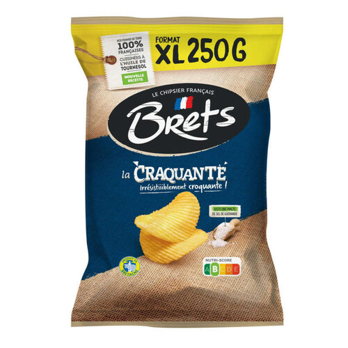 Bret's chips la craquante format XL 250g