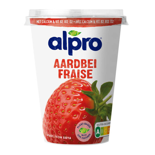 Alpro coco fraise 500g