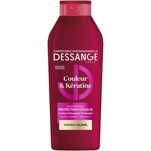 Dessange Shampooing Couleur & Kératine 280ml