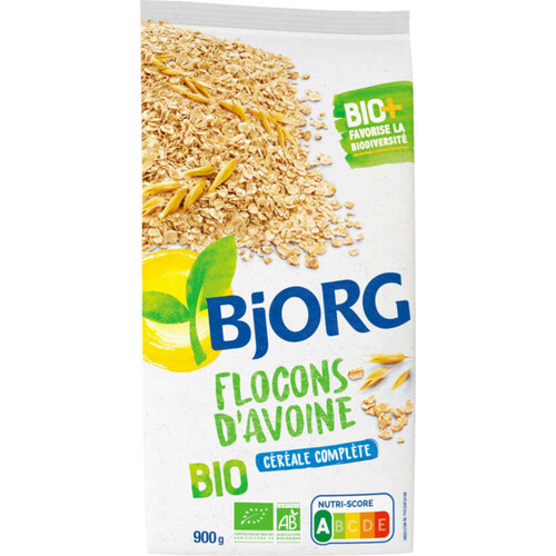 Bjorg Flocons D'Avoine Complète bio 900g