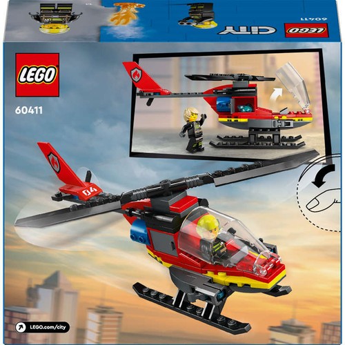 LEGO L’hélicoptère de Secours des Pompiers