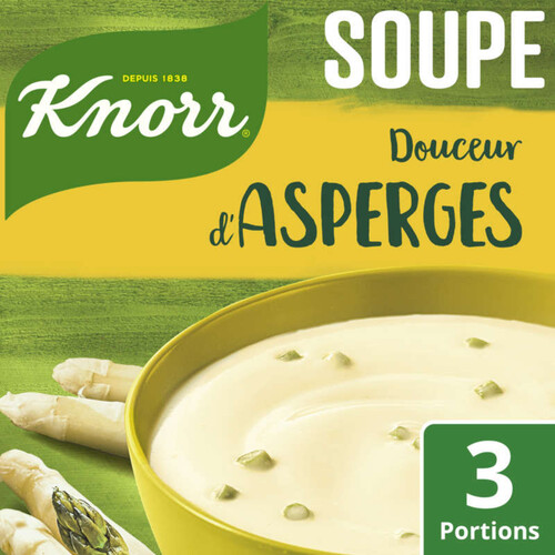Knorr Soupe Douceur d'Asperges 96g 3 Portions